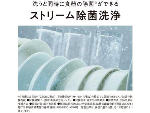 ヨドバシ.com - パナソニック Panasonic 食器洗い乾燥機 ホワイト NP-TA4-W 通販【全品無料配達】