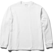 ロングスリーブクルー LONG SLEEVE CREW MU30303 ホワイト(W) XLサイズ [アウトドア カットソー ユニセックス]