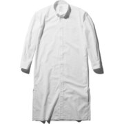 スタンダードオックスフォードロングワンピース STANDARD OXFORD LONG ONE-PIECE MW60352 ホワイト(W) Mサイズ [アウトドア シャツ レディース]