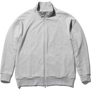 フルジップスタンドカラー FULL ZIP STAND COLLAR MU30321 グレー(Z) Sサイズ [アウトドア カットソー ユニセックス]