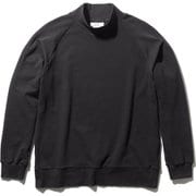 ロングスリーブモックネック LONG SLEEVE MOCKNECK MU30322 ブラック(K) Sサイズ [アウトドア スウェット ユニセックス]