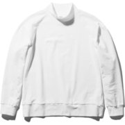 ロングスリーブモックネック LONG SLEEVE MOCKNECK MU30322 ホワイト(W) XLサイズ [アウトドア スウェット ユニセックス]