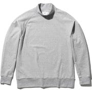 ロングスリーブモックネック LONG SLEEVE MOCKNECK MU30322 グレー(Z) XSサイズ [アウトドア スウェット ユニセックス]