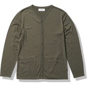 オアシス カーディガン M OASIS CARDIGAN IT62004 オリーブナイト(OL) Mサイズ [アウトドア カットソー メンズ]