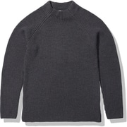 ヒロック　ファネル　ネック　セーター M HILLOCK FUNNEL NECK SWEATER IE62000 チャーヘザー(CA) Lサイズ [アウトドア セーター メンズ]