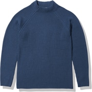 ヒロック　ファネル　ネック　セーター M HILLOCK FUNNEL NECK SWEATER IE62000 プルシアンブルー(PR) Lサイズ [アウトドア セーター メンズ]