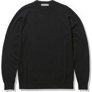 シアラー クルー セーター M SHEARER CREWE SWEATER IE62001 ブラック(K) Sサイズ [アウトドア フリース メンズ]