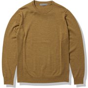 シアラー クルー セーター M SHEARER CREWE SWEATER IE62001 サフランヘザー(SA) Sサイズ [アウトドア フリース メンズ]