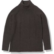 ヒロック　ファネル　ネック　セーター W HILLOCK FUNNEL NECK SWEATER IEW62000 ピートヘザー(PE) Mサイズ [アウトドア セーター レディース]