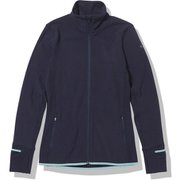 ディセンダー ロングスリーブ ジップ W DESCENDER LS ZIP IAW52000 ミッドナイトネイビー2(MN) Mサイズ [アウトドア フリース レディース]