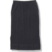 リアルフリース ロング スカート W REAL FLEECE LONG SKIRT IBW52000 ディープミッドナイト(DM) Mサイズ [アウトドア フリース レディース]