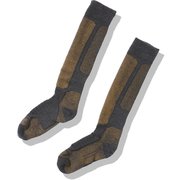 スキー＋ ミディアム オーバーザカーフ M SKI+ MEDIUM OTC IS71901 ジェットヘザー(JE) Mサイズ(27-28.5cm) [スキーソックス メンズ]
