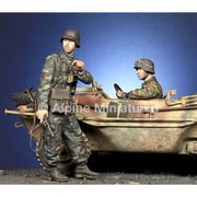 AM35280 1/35 WW II ドイツ武装親衛隊 士官&ドライバーセットHJ [プラモデル]