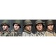 H025 1/35 WW II 米 歩兵ヘッドセット #2 [プラモデル]