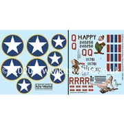 KW132147 1/32 WW.II アメリカ軍 B-24D リベレーター 白雪姫と7人の小人飛行隊 デカールセット 4 [プラモデル用品]