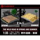 PHMHQ35013-SS 1/35 ジオラマベース ワイルドロード 春・夏（30×20cm） [プラモデル用品]