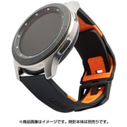 UAG-RGWLC-B/O [Galaxy Watch バンド 46mm用 CIVILIANシリーズ ブラック/オレンジ]