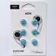 EARTUNE FIDELITY UF-A Blue M AirPods Pro専用 フォームイヤーチップ ブルー Mサイズ 3ペア ADVETFUFAPPM-BLU