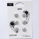 EARTUNE FIDELITY UF-A Gray M AirPods Pro専用 フォームイヤーチップ グレー Mサイズ 3ペア ADVETFUFAPPM-GRY