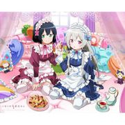 となりの吸血鬼さん 描き下ろし キャンバスパネル F3号 メイド [キャラクターグッズ]
