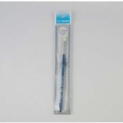 70-6650 [こぶ軸 青 平筆 白馬毛 中]