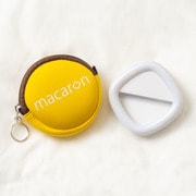 鏡付き自撮りLEDライト macaro(マカロン) クリップタイプ ちょこバナナ
