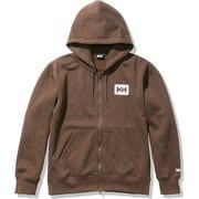 ＨＨロゴフルジップスウェットフーディー HH Logo Full-zip Sweat Hoodie HE32060 バレルブラウン(BL) Mサイズ [アウトドア スウェット メンズ]