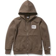 ＨＨロゴフルジップスウェットフーディー HH Logo Full-zip Sweat Hoodie HE32060 バレルブラウン(BL) WMサイズ [アウトドア スウェット レディース]