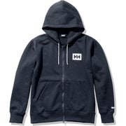 ＨＨロゴフルジップスウェットフーディー HH Logo Full-zip Sweat Hoodie HE32060 ディープネイビー(DN) Lサイズ [アウトドア スウェット メンズ]