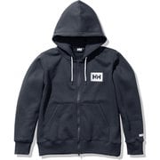 ＨＨロゴフルジップスウェットフーディー HH Logo Full-zip Sweat Hoodie HE32060 ディープネイビー(DN) WMサイズ [アウトドア スウェット レディース]