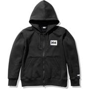 ＨＨロゴフルジップスウェットフーディー HH Logo Full-zip Sweat Hoodie HE32060 ブラック(K) WLサイズ [アウトドア スウェット レディース]