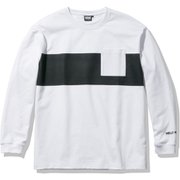 ロングスリーブボーダーティー L/S Border Tee HE32069 ブラック(K) Lサイズ [アウトドア カットソー メンズ]