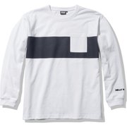 ロングスリーブボーダーティー L/S Border Tee HE32069 ホワイト×ネイビー(WN) WLサイズ [アウトドア カットソー レディース]