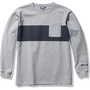 ロングスリーブボーダーティー L/S Border Tee HE32069 ミックスグレー(Z) WMサイズ [アウトドア カットソー レディース]