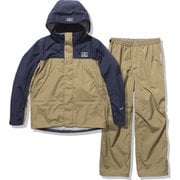 ヘリーレインスーツ Helly Rain Suit HOE12000 タン×ヘリーブルー(TH) WSサイズ [アウトドア レインウェア レディース]