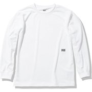 ロングスリーブ ワンポイントティー L/S One Point Tee HOE32069 ホワイト(W) WMサイズ [アウトドア カットソー レディース]
