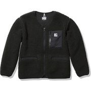 ファイバーパイルサーモカーディガン FIBERPILE(R) THERMO Cardigan HOE52053 ブラック(K) Lサイズ [アウトドア フリース メンズ]