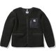ファイバーパイルサーモカーディガン FIBERPILE(R) THERMO Cardigan HOE52053 ブラック(K) WMサイズ [アウトドア フリース レディース]