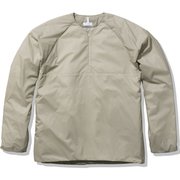 コンフォートダウンプルオーバー Comfort Down Pull Over HTE12051 サンドグレー(SG) Lサイズ [アウトドア ダウン メンズ]