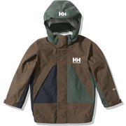 スカンザレインジャケット K Scandza Rain Jacket HOJ11951 バレルブラウン(BL) 120サイズ [アウトドア ジャケット キッズ]