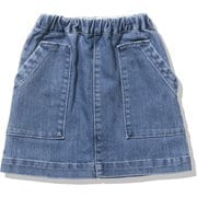 リファストレッチスカート K LIFA Stretch Skirt HOJ22069 ブルー(B) 140サイズ [アウトドア スカート キッズ]