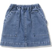 リファストレッチスカート K LIFA Stretch Skirt HOJ22069 ブルー(B) 100サイズ [アウトドア スカート キッズ]