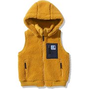 ファイバーパイルサーモベスト K FIBERPILETHERMO Vest HOJ51952 サンフラワー(SF) 140cm [アウトドア トップス キッズ]