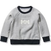 ロゴスウェットクルー K Logo Sweat Crew HJ32054 ミックスグレー(Z) 140サイズ [アウトドア トップス キッズ]