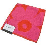 63837-330 [ウニッコ ミニタオル 25x25cm レッド]