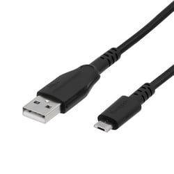 microUSBケーブル 超タフストロング 2.0m ブラック OWL-CBAMA20-BK