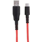 OWL-CBACA10-BKRE [超タフ USB Type-Cケーブル 1.0m ブラックレッド]
