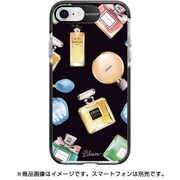 HF-CTISE2-2B20 [iPhone SE（第2世代） 用 クリアタフケース ブルームコスモ ブラック]