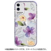 HF-CTIXIR-2B19 [iPhone 11用 クリアタフケース レディライクフラワー パープル]