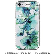 HF-CTISE2-2B23 [iPhone SE（第2世代） 用 クリアタフケース ブルーセンテッドフラワー]
